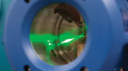 Close-up of AB-Sciex instrument in Battelle Norwell laboratory used for targeted PFAS analysis.