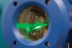 Close-up of AB-Sciex instrument in Battelle Norwell laboratory used for targeted PFAS analysis. Close-up of AB-Sciex instrument in Battelle Norwell laboratory used for targeted PFAS analysis.