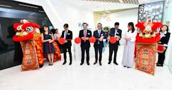 Ribbon cutting ceremony held for the opening of Xylem’s expanded regional headquarters in Singapore. (From left to right) Lim Tse Yong, Director, Capital Goods, Singapore Economic Development Board (EDB); Peter Ng Joo Hee, Chief Executive, PUB; Patrick Decker, President and CEO, Xylem Inc; Prof. Reginald Tan, Executive Director, Science Engineering Research Council, A*STAR. Ribbon cutting ceremony held for the opening of Xylem’s expanded regional headquarters in Singapore. (From left to right) Lim Tse Yong, Director, Capital Goods, Singapore Economic Development Board (EDB); Peter Ng Joo Hee, Chief Executive, PUB; Patrick Decker, President and CEO, Xylem Inc; Prof. Reginald Tan, Executive Director, Science Engineering Research Council, A*STAR.