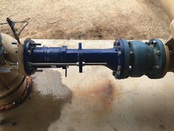 The Queen Creek utility was able to replace rusted sections of its pipeline system without using tailored pipes for each repair. The Queen Creek utility was able to replace rusted sections of its pipeline system without using tailored pipes for each repair.