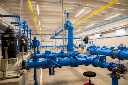 Two major processes deliver safe drinking water to the communities: sand filtration and reverse osmosis (RO) membrane treatment. Two major processes deliver safe drinking water to the communities: sand filtration and reverse osmosis (RO) membrane treatment.