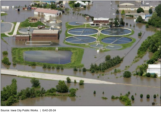 Iowa City&rsquo;s North Wastewater Treatment Facility was moved after it flooded in 2008.