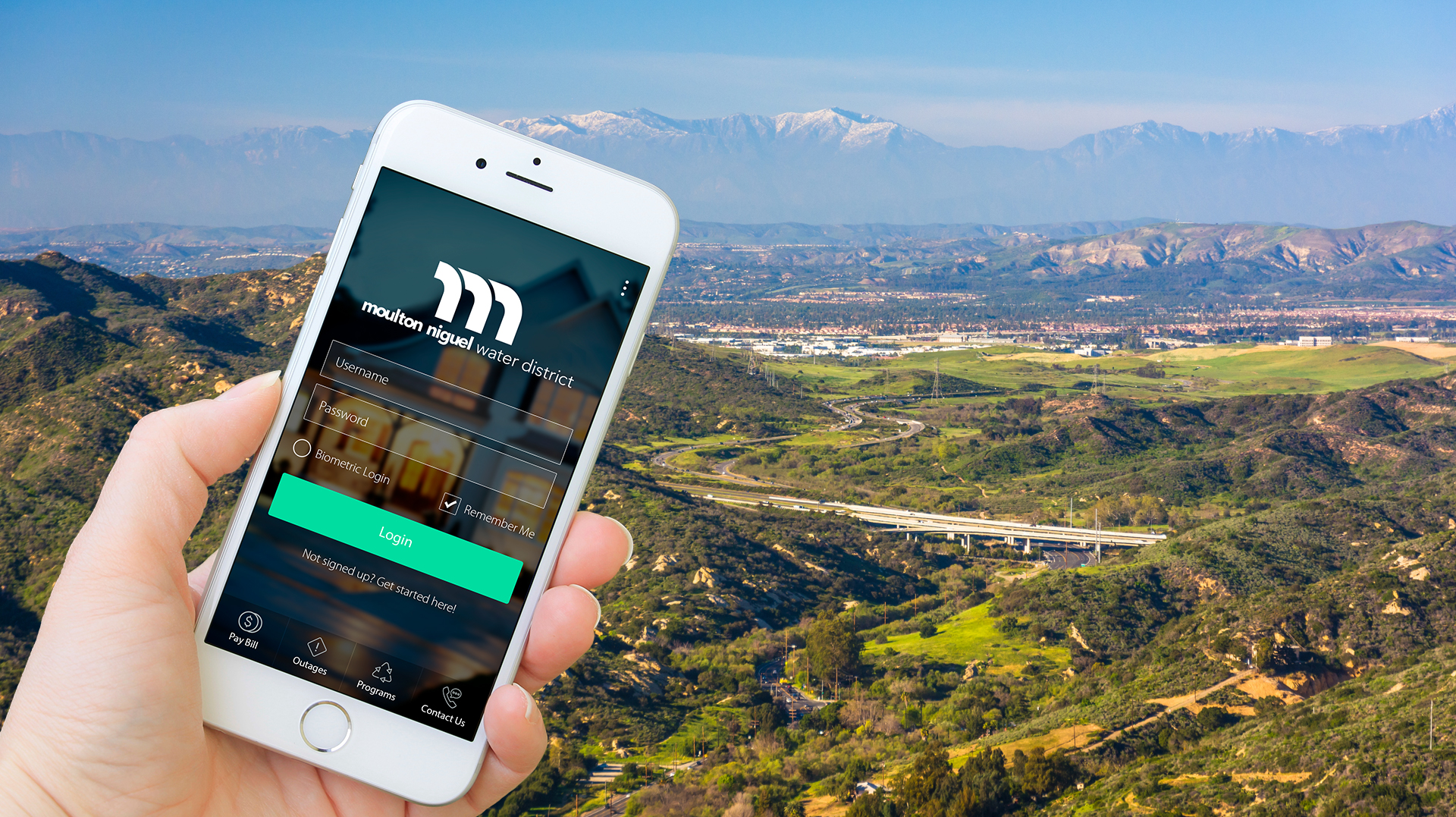 Hourly water usage is available 24/7 through a secure online customer portal and app, MyWater MNWD.