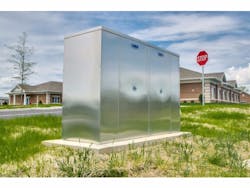 Installing backflow preventers and meters aboveground in a backflow enclosure increases utility worker safety. Installing backflow preventers and meters aboveground in a backflow enclosure increases utility worker safety.