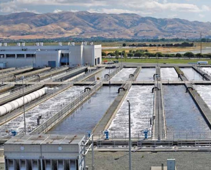 The San Jose-Santa Clara Regional Wastewater Facility.