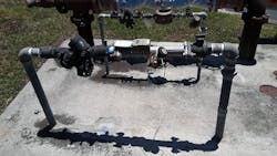 The E-Series Ultrasonic Meter helps catch leaks more quickly and provide up-to-date data to utilities. The E-Series Ultrasonic Meter helps catch leaks more quickly and provide up-to-date data to utilities.