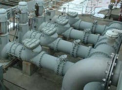 An essential element in the design of water and wastewater pumping systems is the proper selection of the pump discharge check valve. An essential element in the design of water and wastewater pumping systems is the proper selection of the pump discharge check valve.