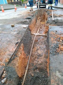 The Joinville project team used OpenFlows WaterGEMS for the hydraulic simulations and attribute data from ArcGIS for its hydraulic simulation of the system. The Joinville project team used OpenFlows WaterGEMS for the hydraulic simulations and attribute data from ArcGIS for its hydraulic simulation of the system.