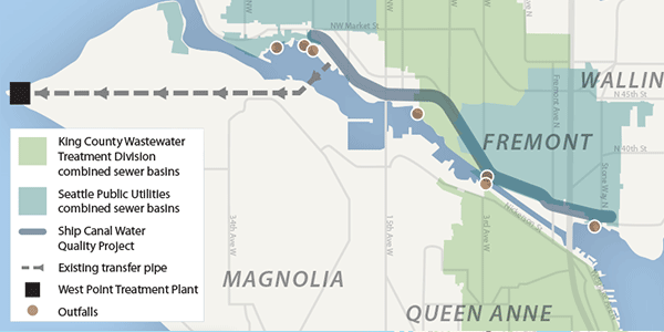 Seattle Public Utilities and King County are building underground stormwater and sewer storage.
