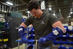 NSF International’s new Willow Run Laboratory in Ypsilanti, Mich. tests plastic piping to verify the required durability, performance and safety criteria of standards are met for use in a variety of commercial and residential applications. The lab also conducts custom plastic testing and research and development. NSF International’s new Willow Run Laboratory in Ypsilanti, Mich. tests plastic piping to verify the required durability, performance and safety criteria of standards are met for use in a variety of commercial and residential applications. The lab also conducts custom plastic testing and research and development.