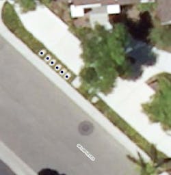 Black points in ArcGIS Online represent meters. With Collector and Eos Arrow Gold, meters that share a parcel can now be individually mapped down to the centimeter. Black points in ArcGIS Online represent meters. With Collector and Eos Arrow Gold, meters that share a parcel can now be individually mapped down to the centimeter.