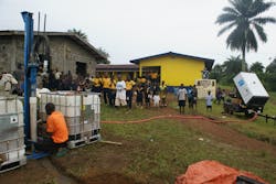 Lone Star Drills’ LS300T+ enabled Water of Life to successfully repair damaged and neglected wells in Sierra Leone and Liberia. Lone Star Drills’ LS300T+ enabled Water of Life to successfully repair damaged and neglected wells in Sierra Leone and Liberia.