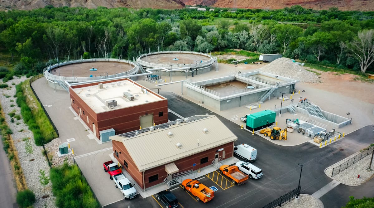 The Moab Water Reclamation Facility.