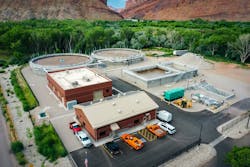 The Moab Water Reclamation Facility. The Moab Water Reclamation Facility.