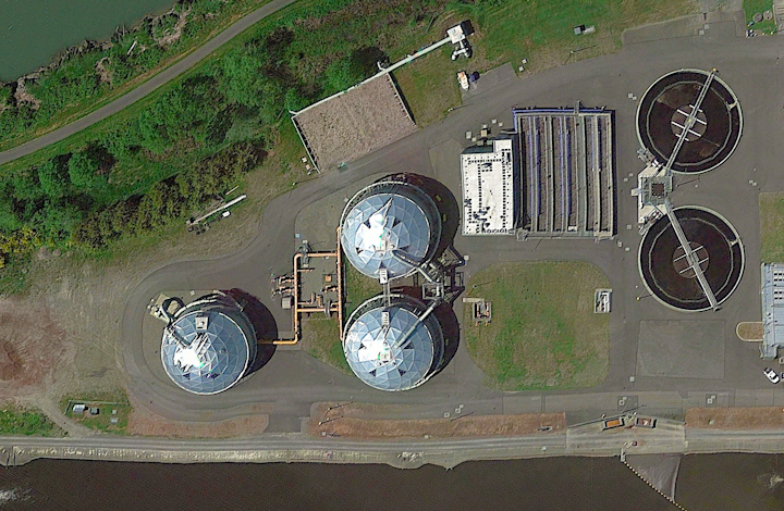 Installation de contrôle de la pollution de l'eau d'Everett