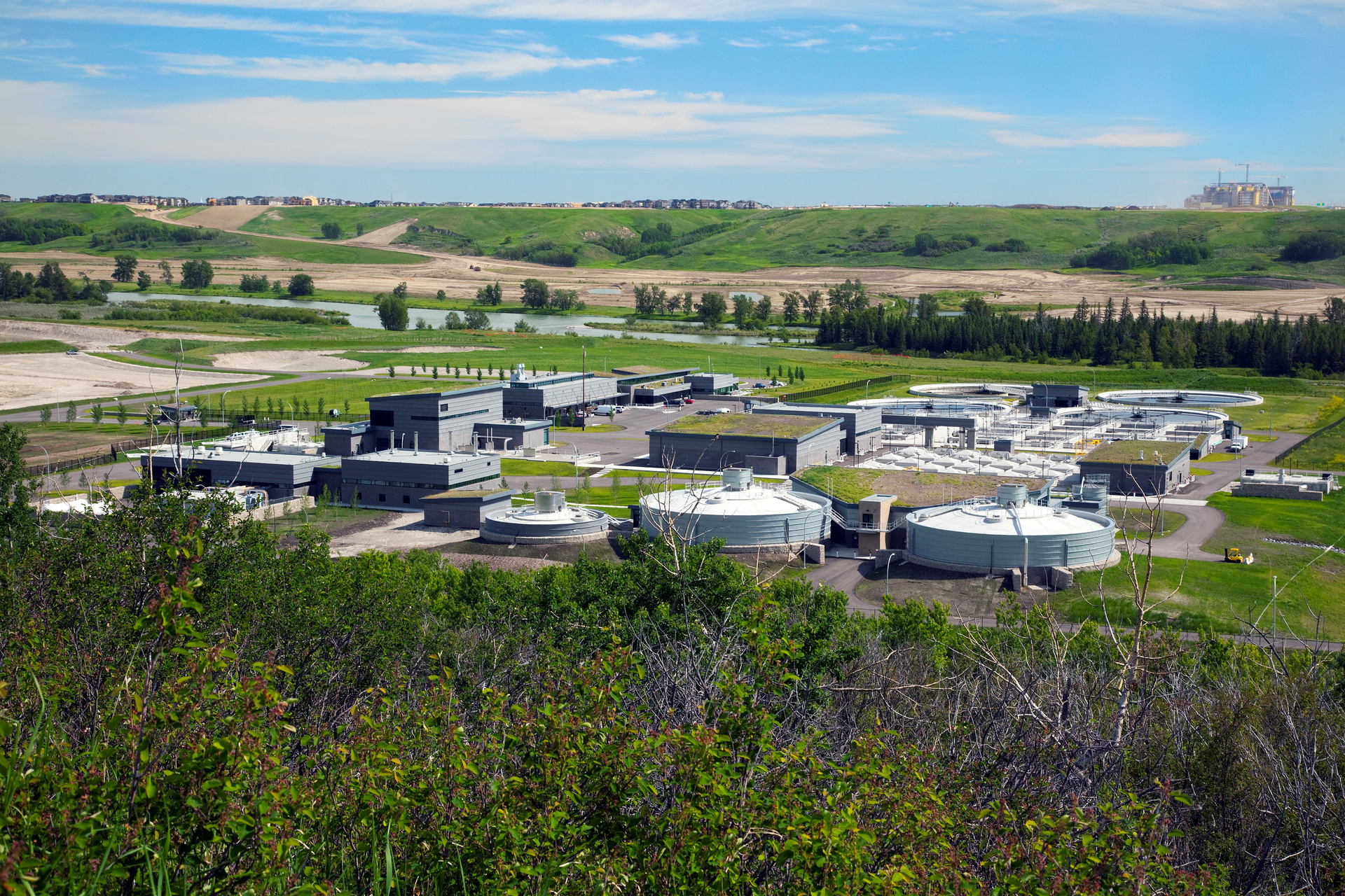 Pine Creek Wastewater Treatment Plant.