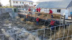 MLWU manual system before installing automated bar screen. MLWU manual system before installing automated bar screen.