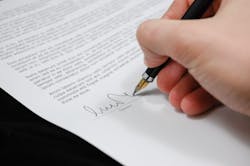 Sign Pen Business Document 48148