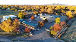 Peralta pumps its wastewater to the neighboring town of Bosque Farms, located a few miles away, eliminating the need to build its own wastewater treatment plant. Peralta pumps its wastewater to the neighboring town of Bosque Farms, located a few miles away, eliminating the need to build its own wastewater treatment plant.