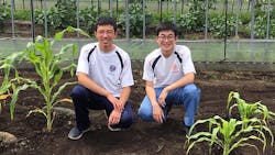 Hiroki Matsuhashi and Takuma Miyaki, Japan, winners of Stockholm Junior Water Prize 2020. Hiroki Matsuhashi and Takuma Miyaki, Japan, winners of Stockholm Junior Water Prize 2020.