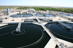 The Fred Hervey Water Reclamation Plant in El Paso, Texas, treats 12 million gallons of wastewater daily from nearby homes, businesses, and industries.