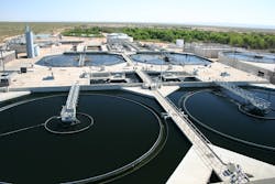 The Fred Hervey Water Reclamation Plant in El Paso, Texas, treats 12 million gallons of wastewater daily from nearby homes, businesses, and industries. The Fred Hervey Water Reclamation Plant in El Paso, Texas, treats 12 million gallons of wastewater daily from nearby homes, businesses, and industries.