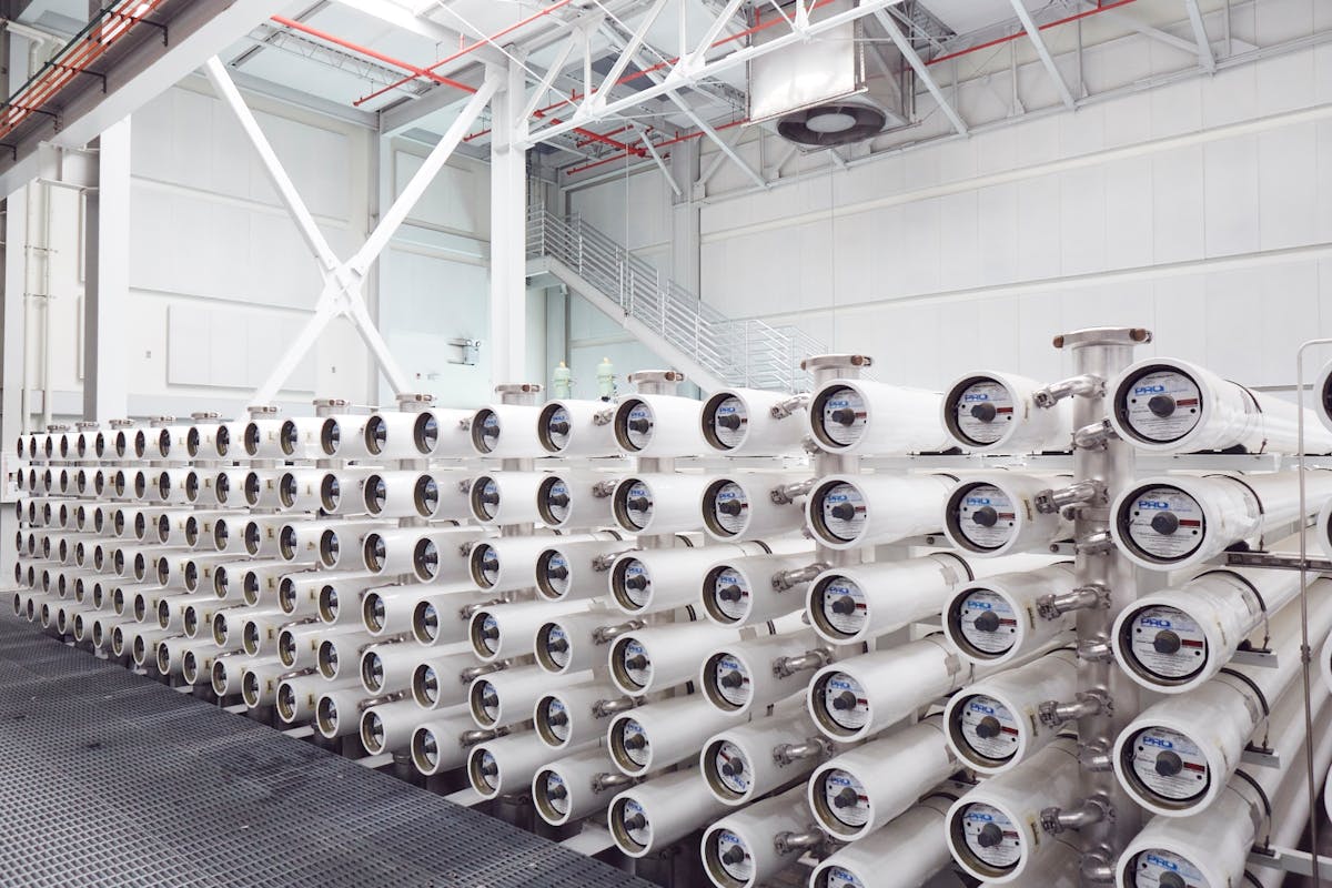 Reverse osmosis membrane technology acts as the workhorse of the Groundwater Replenishment System&rsquo;s multiple barrier water treatment process.