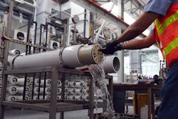 Looking to improve productivity and efficiency, OCWD chose FilmTec™ Reverse Osmosis Elements for their 30 MGD RO system expansion in 2015. Looking to improve productivity and efficiency, OCWD chose FilmTec™ Reverse Osmosis Elements for their 30 MGD RO system expansion in 2015.