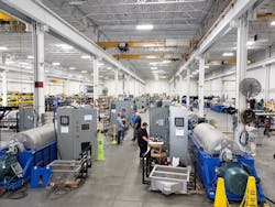 Acceptance test photos at Centrisys' facility in Kenosha, Wis. Acceptance test photos at Centrisys' facility in Kenosha, Wis.