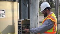 Water quality monitoring stations were installed directly at permitted discharge points for five of the largest industrial users in Memphis, Tenn.