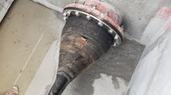 PROCO’s model #711 flanged duckbill valve features a patent pending low slope design. PROCO’s model #711 flanged duckbill valve features a patent pending low slope design.