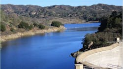 The San Luis Obispo Water Treatment Plant receives water from three different reservoirs, which can result in varying levels of naturally occurring organic material (NOM) in the feedwater. The San Luis Obispo Water Treatment Plant receives water from three different reservoirs, which can result in varying levels of naturally occurring organic material (NOM) in the feedwater.