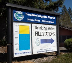 The Paradise (Calif.) Irrigation District will eventually replace 315,000 feet of water service lines using high-density polyethylene (HDPE) tubing.