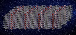 Artificial water channels inserted into a polyamide membrane &copy; Mihail Barboiu, Institut Europ&eacute;en des Membranes.