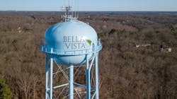 The Bella Vista Property Owners Association in Bella Vista, Ark. Provides water service to 30,000 customers across 36,000 acres. The Bella Vista Property Owners Association in Bella Vista, Ark. Provides water service to 30,000 customers across 36,000 acres.