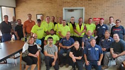 The Veolia North America team at the Cranston, Rhode Island wastewater treatment plant. Note: Photo taken prior to COVID-19 restrictions. The Veolia North America team at the Cranston, Rhode Island wastewater treatment plant. Note: Photo taken prior to COVID-19 restrictions.