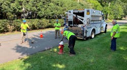 NJAW performing the installation of the Sentryx software enabled Super Centurion hydrant Pressure Monitoring retrofit kit. NJAW performing the installation of the Sentryx software enabled Super Centurion hydrant Pressure Monitoring retrofit kit.