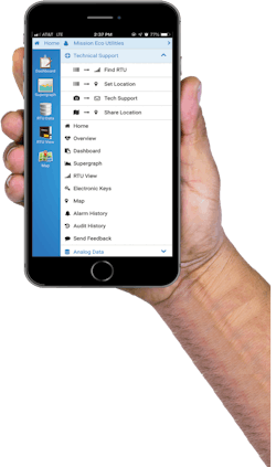The 123SCADA app allows users to gain a comprehensive overview of their system from virtually anywhere. The 123SCADA app allows users to gain a comprehensive overview of their system from virtually anywhere.
