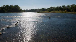 The American River in California. The El Dorado Water Agency will upgrade two sensors in a 12-sensor American River Hydrologic Observatory network.