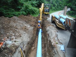 The Ozark Mountains’ challenging terrain led the Bella Vista POA to seek a new meter reading solution. The Ozark Mountains’ challenging terrain led the Bella Vista POA to seek a new meter reading solution.