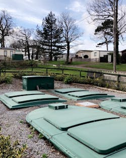 Below ground installation of HiPAF treatment units means the plant does not impact views of the landscape. Below ground installation of HiPAF treatment units means the plant does not impact views of the landscape.