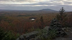 View from Thumb Mountain in Hancock, New Hampshire. Groundwater from this area supplies nearby private wells. View from Thumb Mountain in Hancock, New Hampshire. Groundwater from this area supplies nearby private wells.