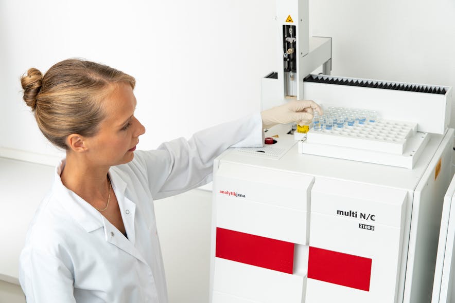 The multi N/C 2100S by Analytik Jena provides reliable TOC/TNb analysis in wastewater.