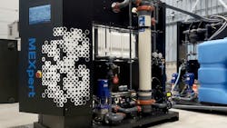 NX Filtration&rsquo;s Mexpert pilot installation for hollow fiber nanofiltration membranes at PWN