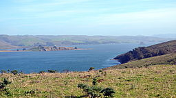 Tomales Bay as viewed from Tomales Point Trail.