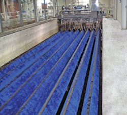 Each unit provides 238 m2 (2,560 ft2) of filtration area.