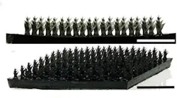 Images of representative fabricated PVA/PPy gel micro-tree array. Scale bar: 1 cm.