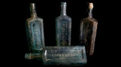 Hazard & Caswell bottles from an apothecary in Newport, R.I., that contained a medicinal concoction marketed as a cure for digestive and other ailments. Hazard & Caswell bottles from an apothecary in Newport, R.I., that contained a medicinal concoction marketed as a cure for digestive and other ailments.