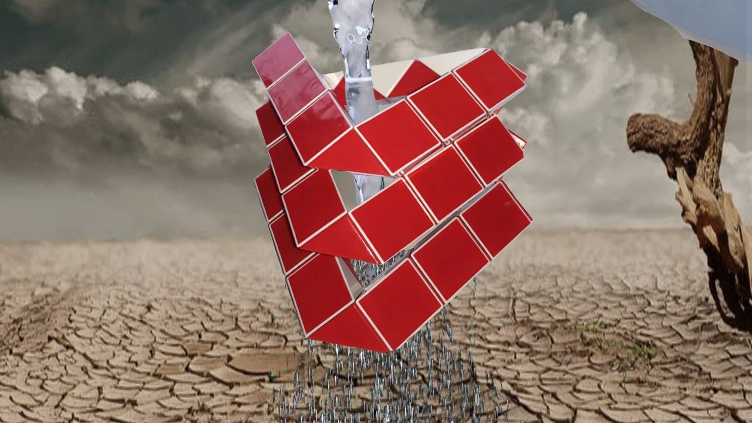 These folding channels help transport water while blocking unwanted molecules like salt.