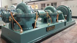 The Western Hills Pump Station houses five, two stage, 1937 De Laval Double Suction pumps. The Western Hills Pump Station houses five, two stage, 1937 De Laval Double Suction pumps.